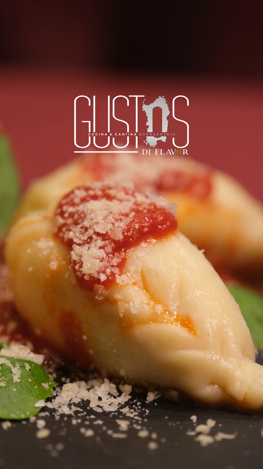 Menù digitale Gustos di Flavor
